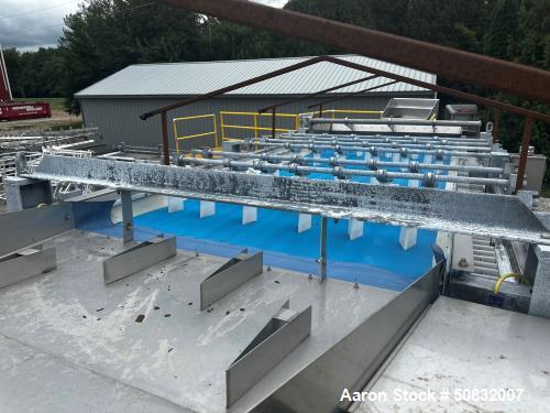 Used Trailered Gravity Belt Thickener.