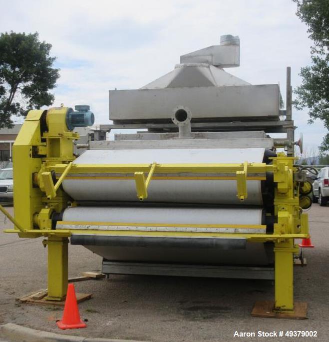 Used Andritz 2.2 Meter Belt Press Dewatering Machine