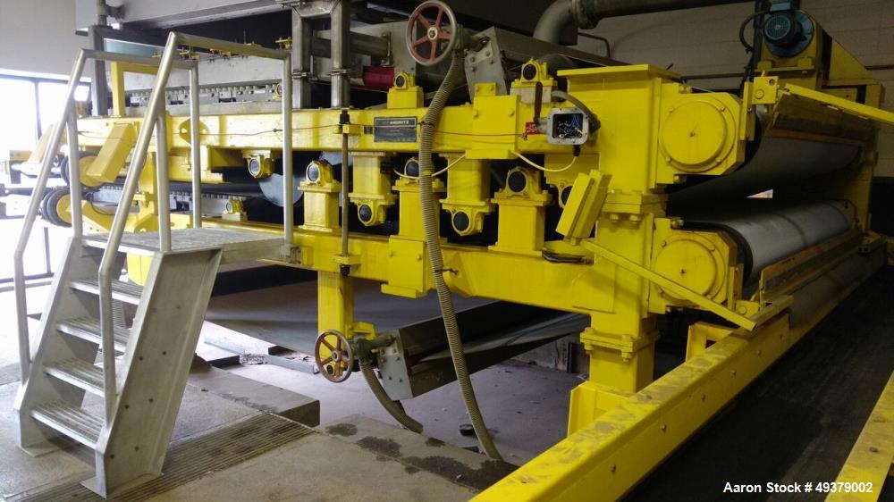 Used Andritz 2.2 Meter Belt Press Dewatering Machine