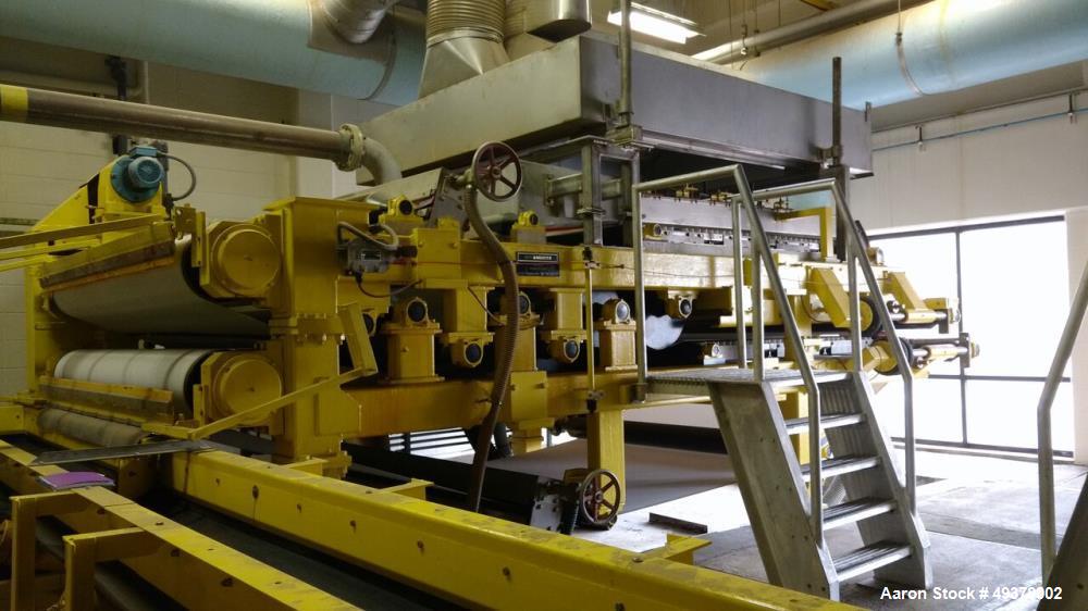 Used Andritz 2.2 Meter Belt Press Dewatering Machine