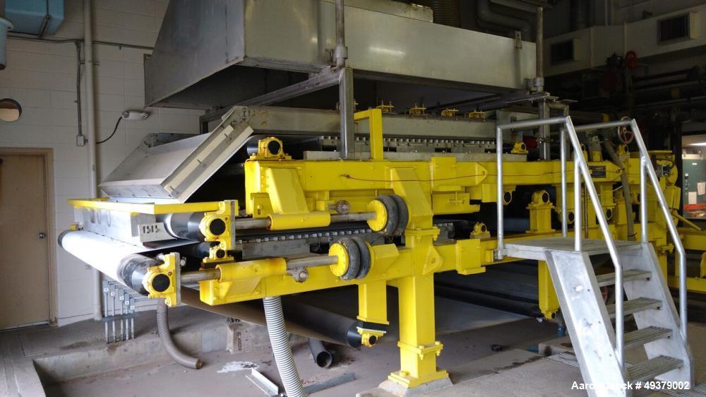 Used Andritz 2.2 Meter Belt Press Dewatering Machine