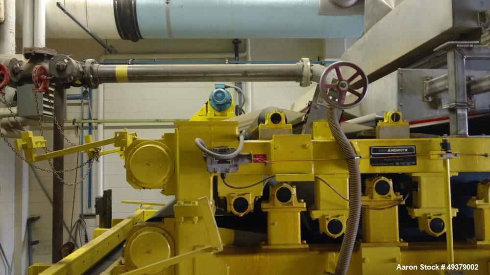 Used Andritz 2.2 Meter Belt Press Dewatering Machine