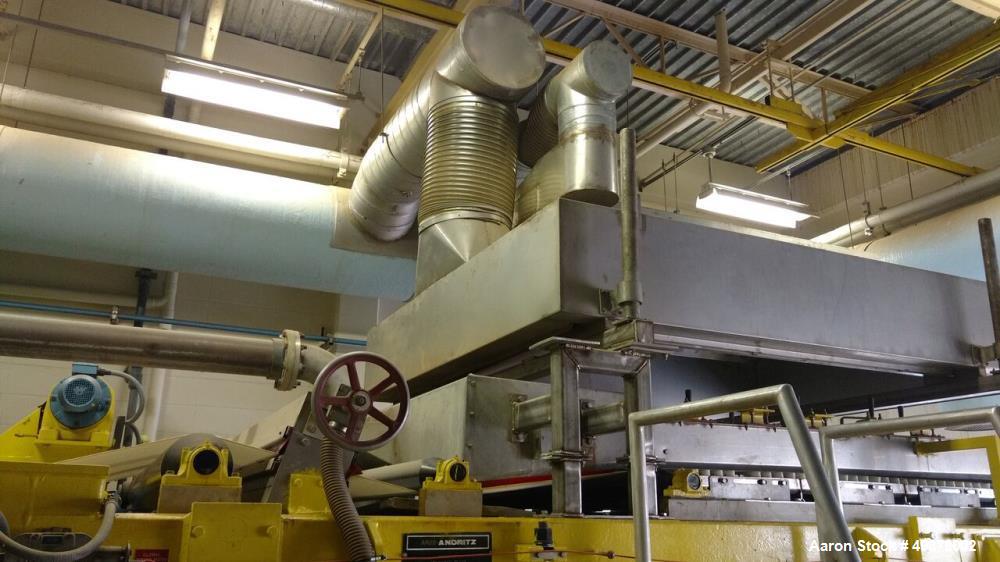 Used Andritz 2.2 Meter Belt Press Dewatering Machine