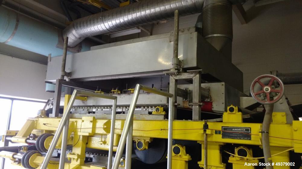 Used Andritz 2.2 Meter Belt Press Dewatering Machine
