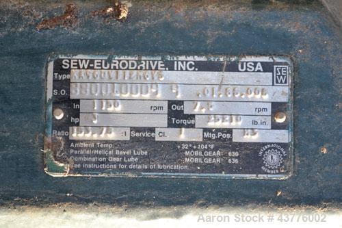 Used Ashbrook-Simon-Hartley Winklepress Belt Filter Press, Type AWP