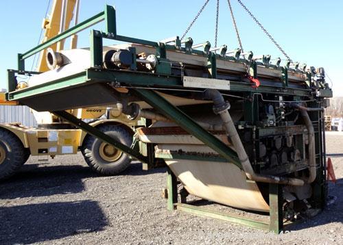 Used Ashbrook-Simon-Hartley Winklepress Belt Filter Press, Type AWP