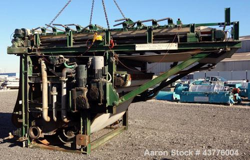 Used Ashbrook-Simon-Hartley Winklepress Belt Filter Press, Type AWP