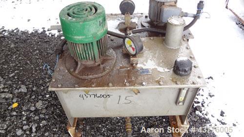 Used Ashbrook-Simon-Hartley Winklepress Belt Filter Press, Type WP