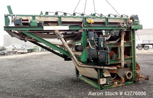 Used Ashbrook-Simon-Hartley Winklepress Belt Filter Press, Type AWP