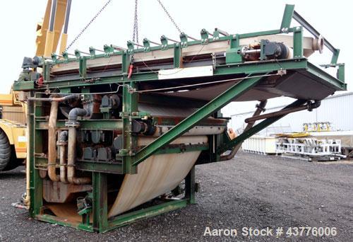 Used Ashbrook-Simon-Hartley Winklepress Belt Filter Press, Type AWP