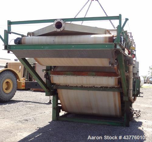 Used Ashbrook-Simon-Hartley Winklepress Belt Filter Press, Type AWP