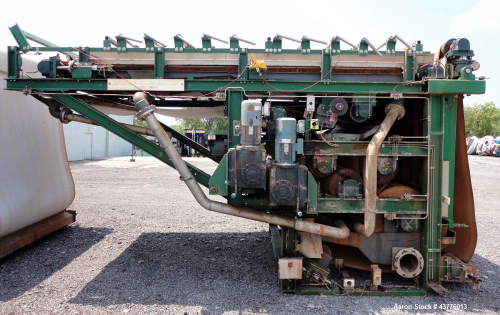 Used Ashbrook-Simon-Hartley Winklepress Belt Filter Press, Type AWP