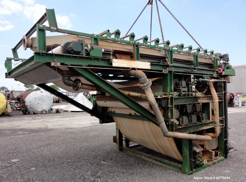 Used Ashbrook-Simon-Hartley Winklepress Belt Filter Press, Type WP