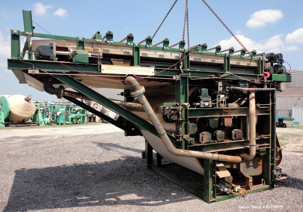 Used Ashbrook-Simon-Hartley Winklepress Belt Filter Press, Type WP