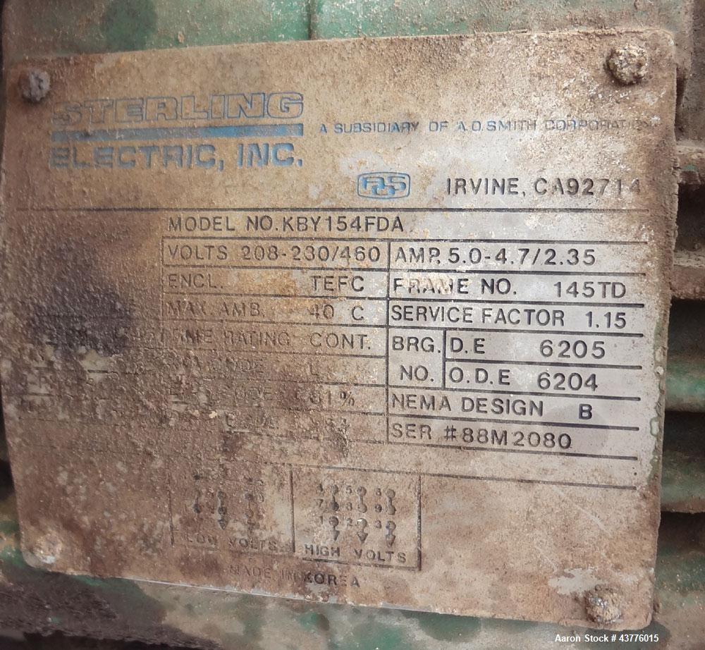 Used Ashbrook-Simon-Hartley Winklepress Belt Filter Press, Type WP
