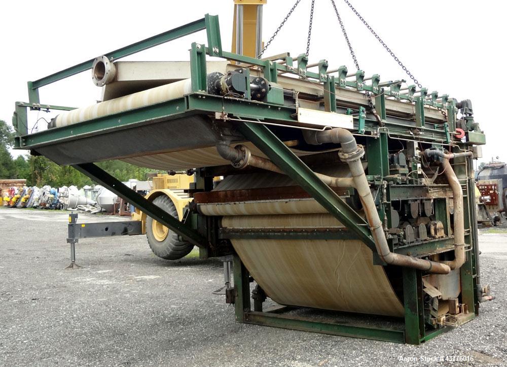 Used Ashbrook-Simon-Hartley Winklepress Belt Filter Press, Type WP