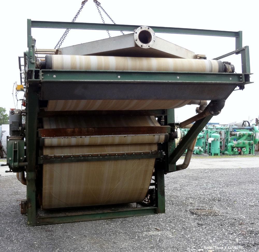 Used Ashbrook-Simon-Hartley Winklepress Belt Filter Press, Type WP