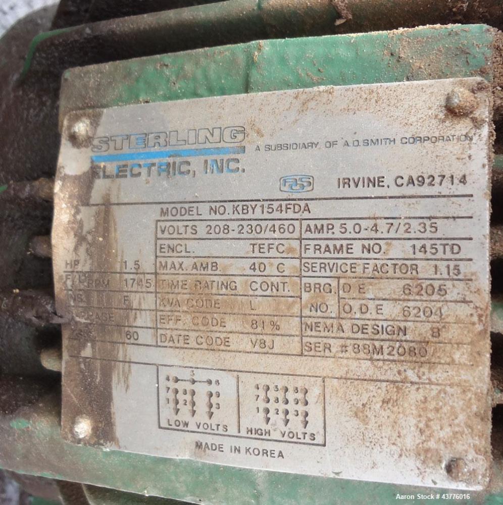 Used Ashbrook-Simon-Hartley Winklepress Belt Filter Press, Type WP