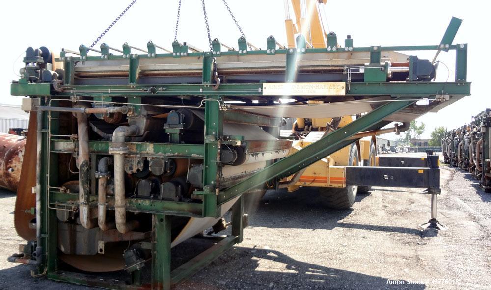 Used Ashbrook-Simon-Hartley Winklepress Belt Filter Press, Type AWP