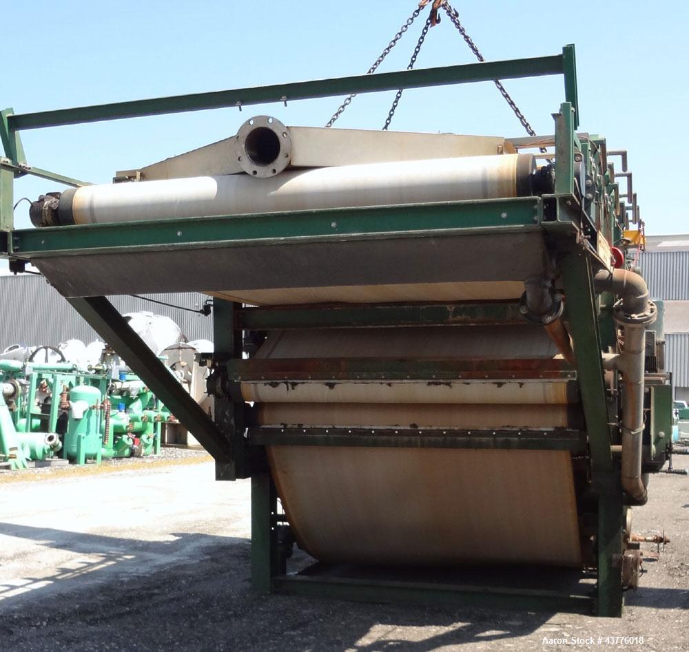 Used Ashbrook-Simon-Hartley Winklepress Belt Filter Press, Type AWP