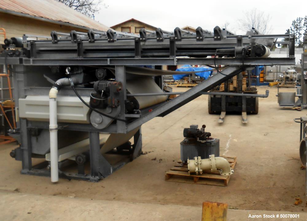 Used Ashbrook Bellmer WinklePress Dewatering Belt Press
