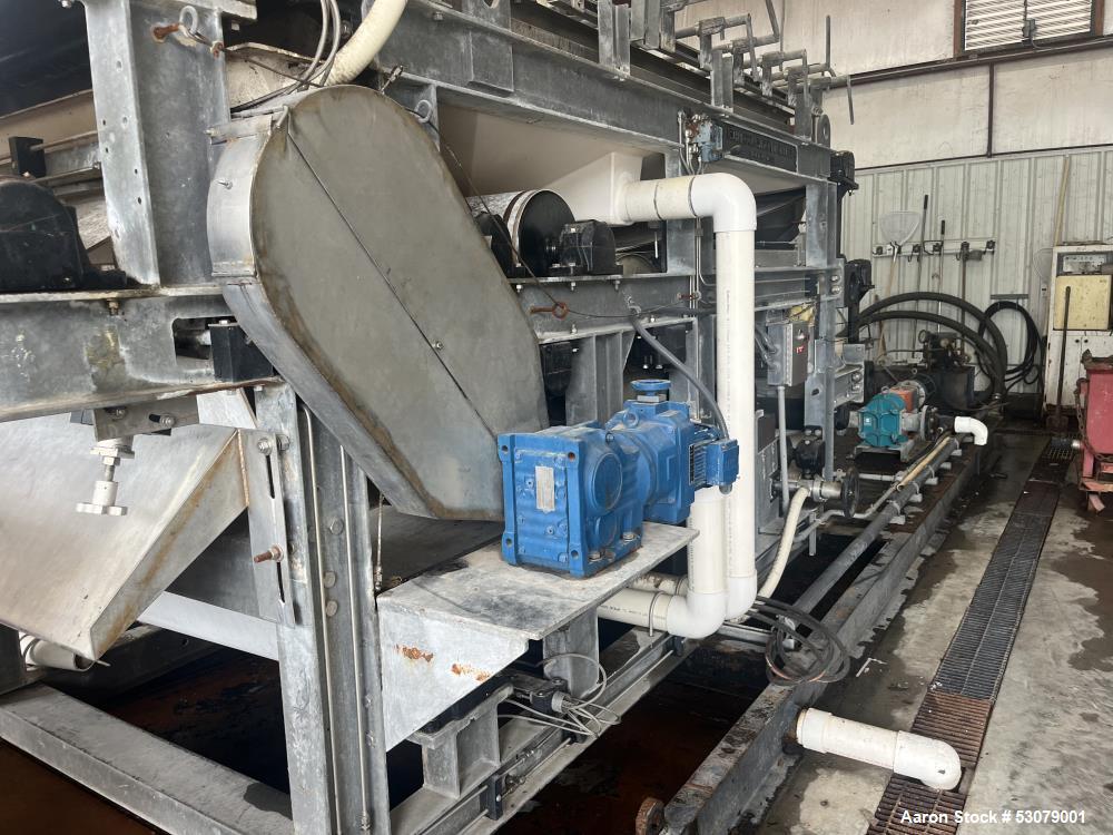 Used Ashbrook 1.2  Meter Clam Press Filter Press
