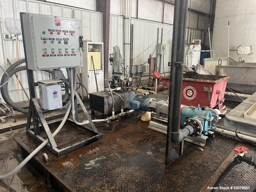 Used Ashbrook 1.2  Meter Clam Press Filter Press