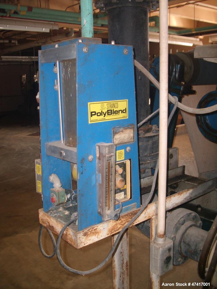 Used Ashbrook Simon Hartley Belt Filter Press. 1 Meter Belt, 0-80 gpm, MK II Klampress. Includes polymer system, conveyor, and several pumps.
