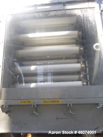 Used Hoesch Filter DS Series SS Horizontal Plate Type Automatic Pressure Filter