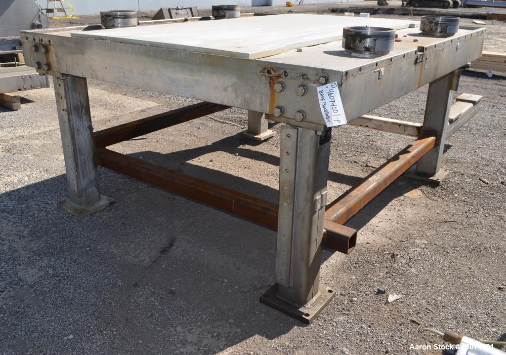 Used Hoesch Filter DS Series SS Horizontal Plate Type Automatic Pressure Filter