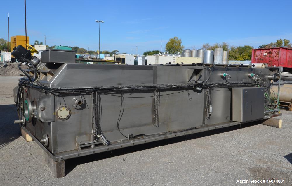 Used Hoesch Filter DS Series SS Horizontal Plate Type Automatic Pressure Filter
