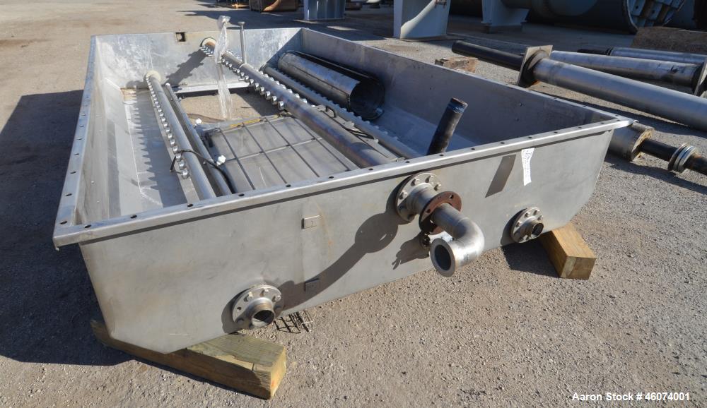Used Hoesch Filter DS Series SS Horizontal Plate Type Automatic Pressure Filter