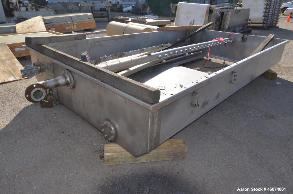 Used Hoesch Filter DS Series SS Horizontal Plate Type Automatic Pressure Filter