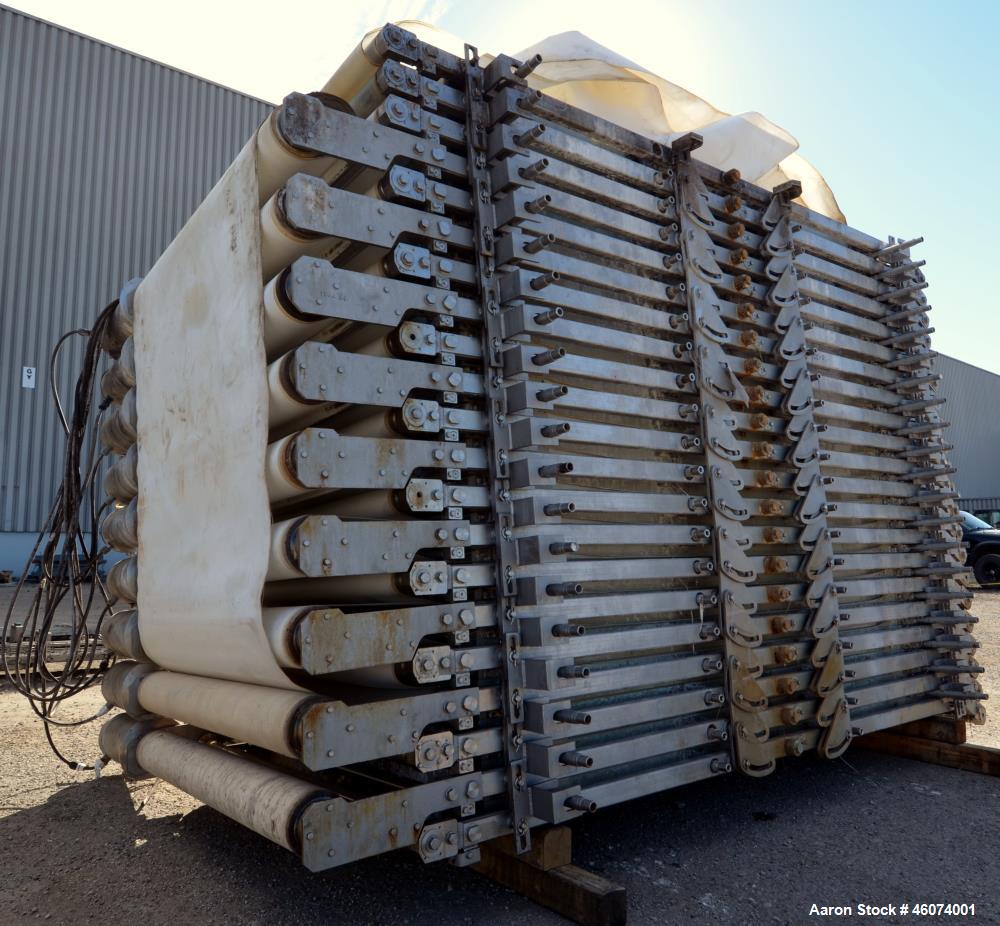 Used Hoesch Filter DS Series SS Horizontal Plate Type Automatic Pressure Filter