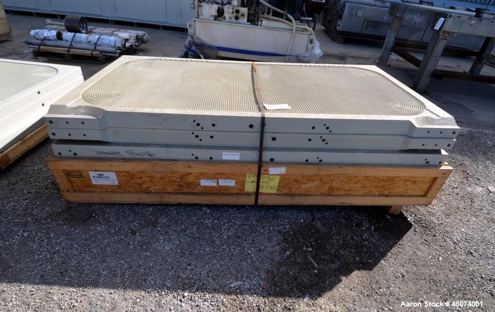 Used- Hoesch Filter DS Series SS Horizontal Plate Type Automatic Pressure Filter