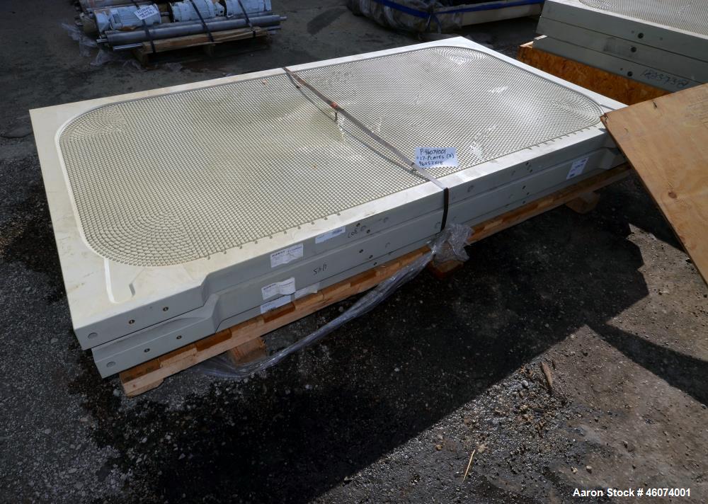 Used Hoesch Filter DS Series SS Horizontal Plate Type Automatic Pressure Filter