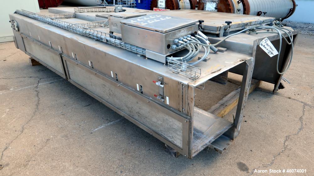 Used Hoesch Filter DS Series SS Horizontal Plate Type Automatic Pressure Filter
