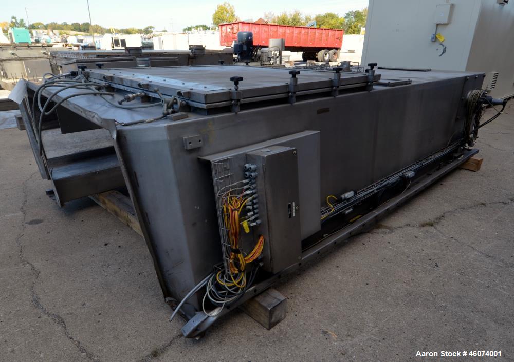Used Hoesch Filter DS Series SS Horizontal Plate Type Automatic Pressure Filter
