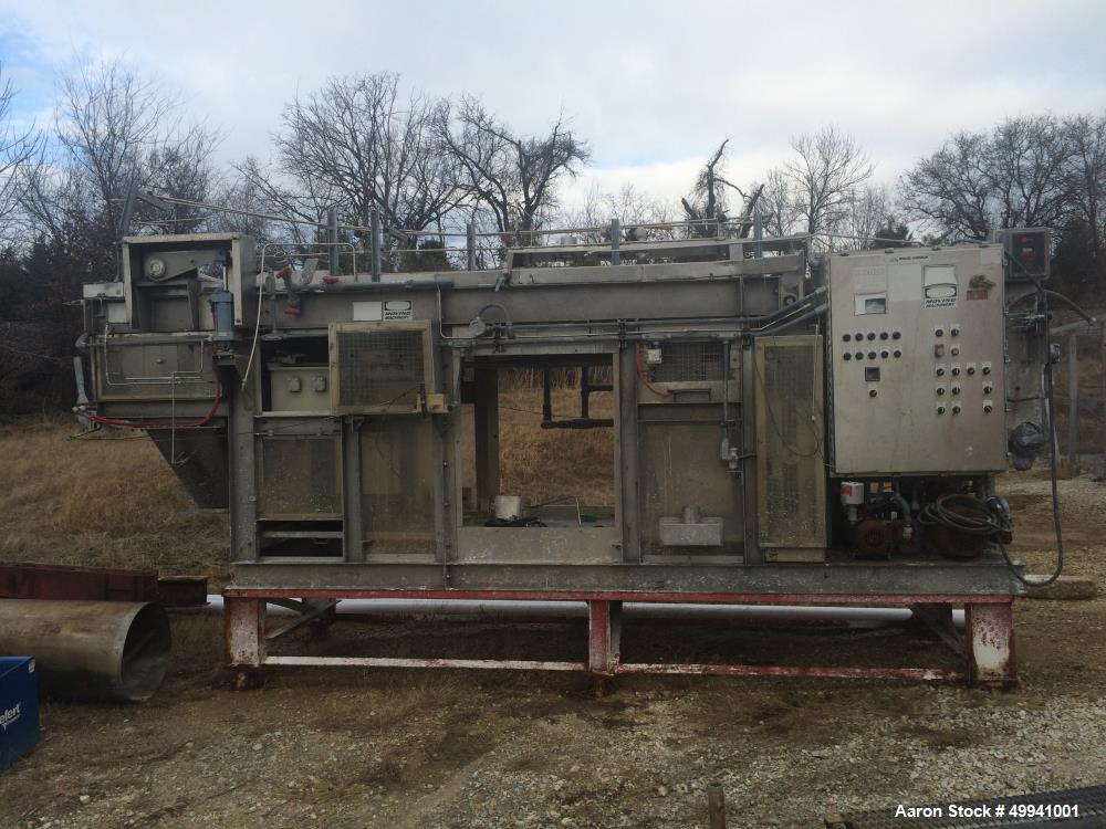 Used Komline Sanderson Horizontal Vaccum Filter, Model K-S ADPEC