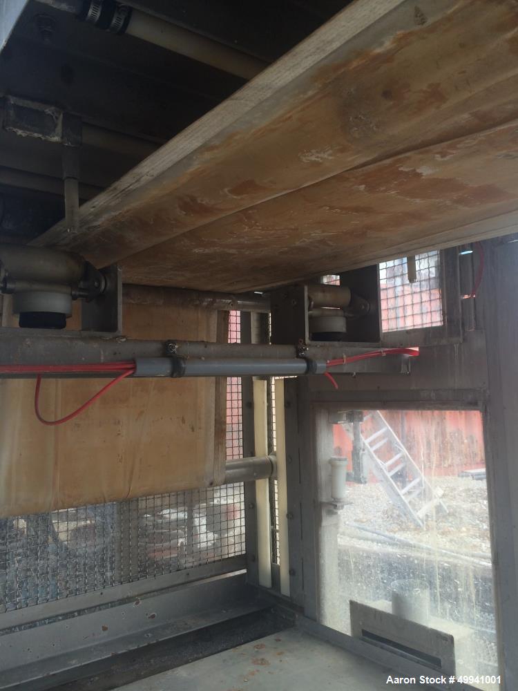 Used Komline Sanderson Horizontal Vaccum Filter, Model K-S ADPEC