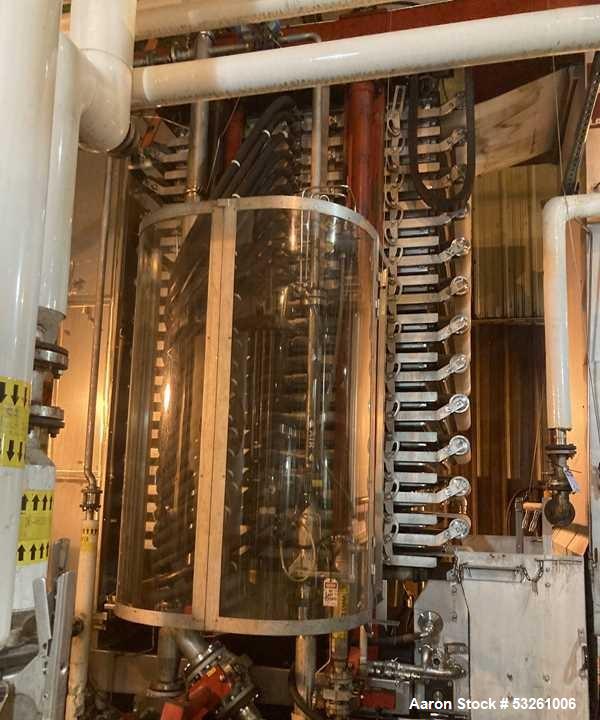 Used Larox PF 38 A2 Double-Sided Pressure Filter System – 37.8 Sq. Meter Filtration Area – Rebuilt & Unused Since Reconditioning