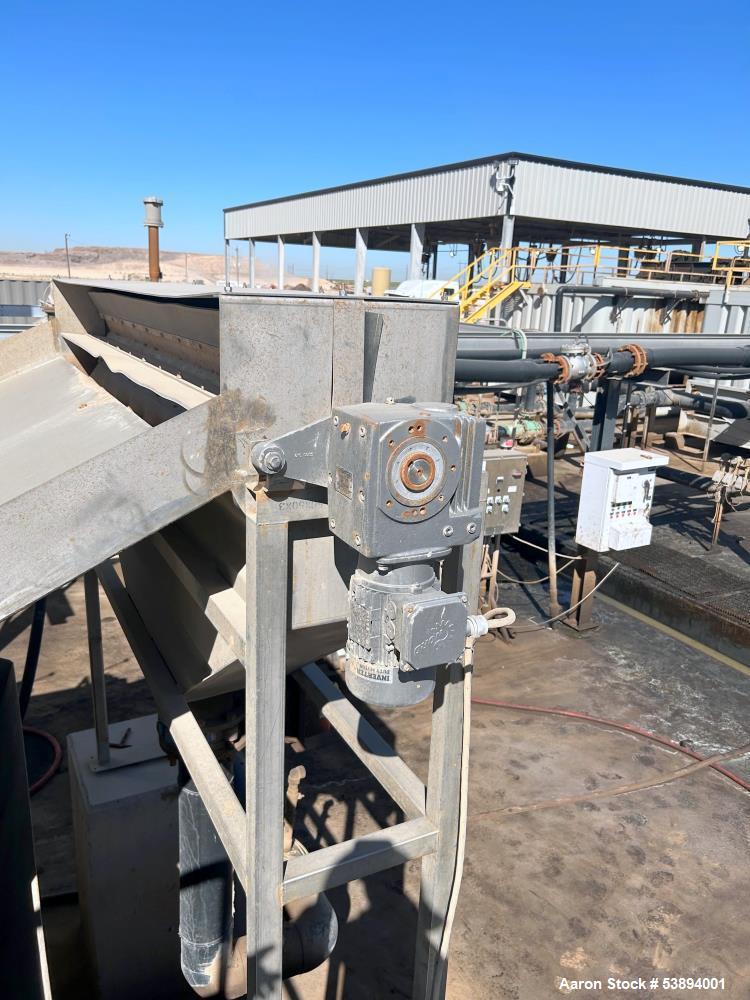 Used WSI 2.2 Meter Extended Gravity Twin Wire Mud Press, Model MM-2200-EXT