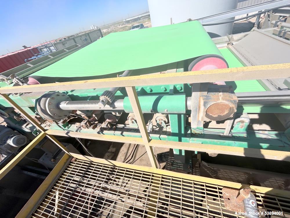 Used WSI 2.2 Meter Extended Gravity Twin Wire Mud Press, Model MM-2200-EXT