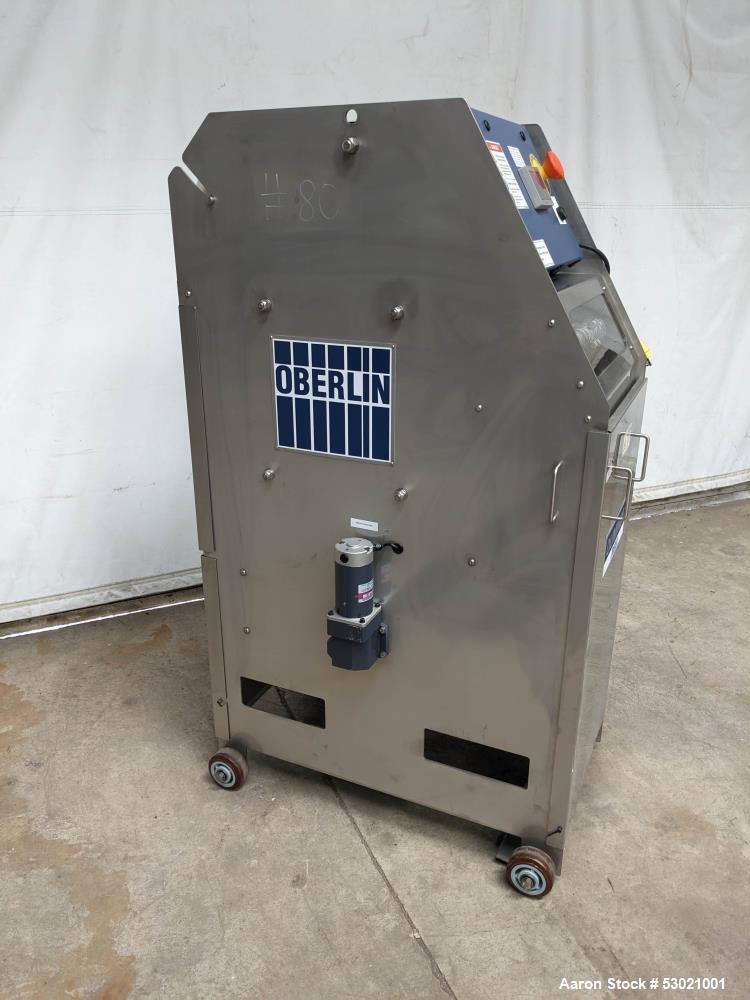 Unused Oberlin Filter, Model 8R, Stainless steel. Portable Filtration System