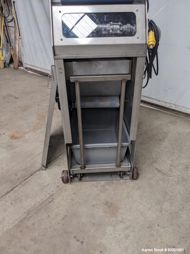 Unused Oberlin Filter, Model 8R, Stainless steel. Portable Filtration System
