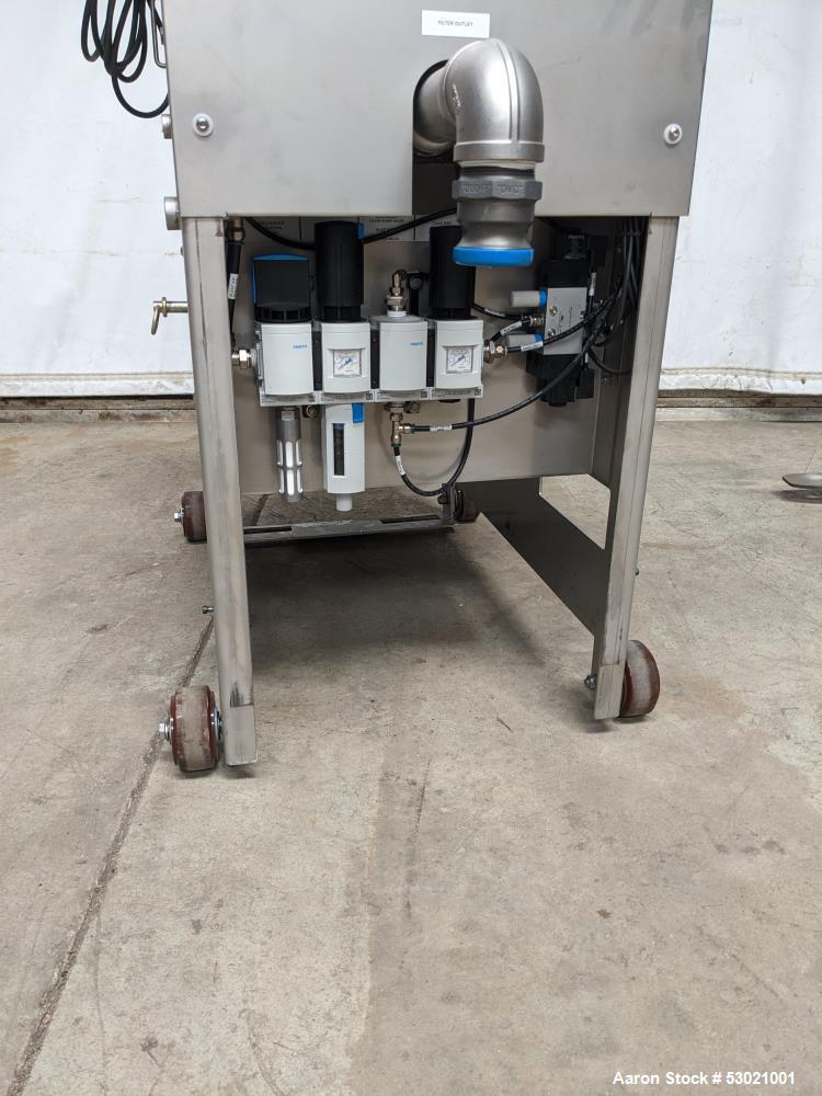 Unused Oberlin Filter, Model 8R, Stainless steel. Portable Filtration System