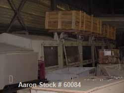 USED: Pannevis vacuum belt filter, RT type. 7 square meter. Titanium and 304 stainless steel (va1.4436) construction on product contact parts. 22'8" long x 3'2" wide PE76W-41 filter cloth (7000 mm lo...