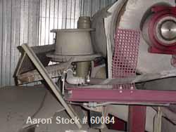 USED: Pannevis vacuum belt filter, RT type. 7 square meter. Titanium and 304 stainless steel (va1.4436) construction on product contact parts. 22'8" long x 3'2" wide PE76W-41 filter cloth (7000 mm lo...