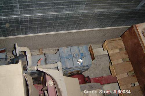USED: Pannevis vacuum belt filter, RT type. 7 square meter. Titanium and 304 stainless steel (va1.4436) construction on product contact parts. 22'8" long x 3'2" wide PE76W-41 filter cloth (7000 mm lo...