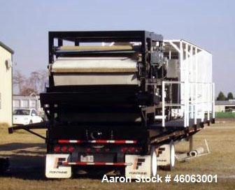 Used Parkson Mobile Sludge Dewatering Belt Press.